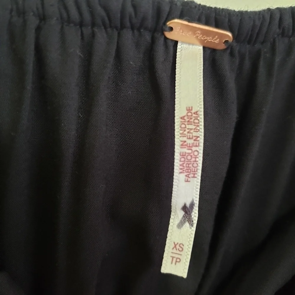 Free People Cut Out For It Jumpsuit Black - Picture 6 of 6